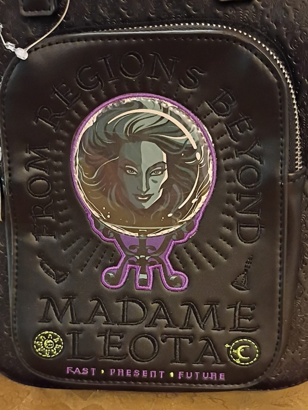 Disney Madame Leota Black & Purple Women’s Bag, From Regions Beyond